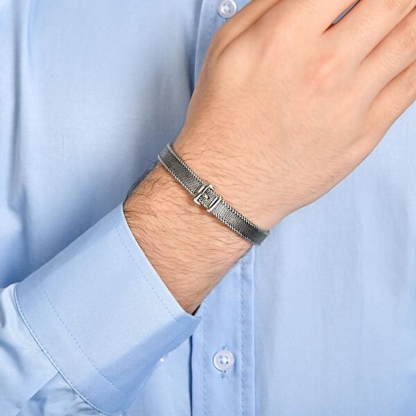 Bravoman BGS2830-7 Gümüş Bileklik