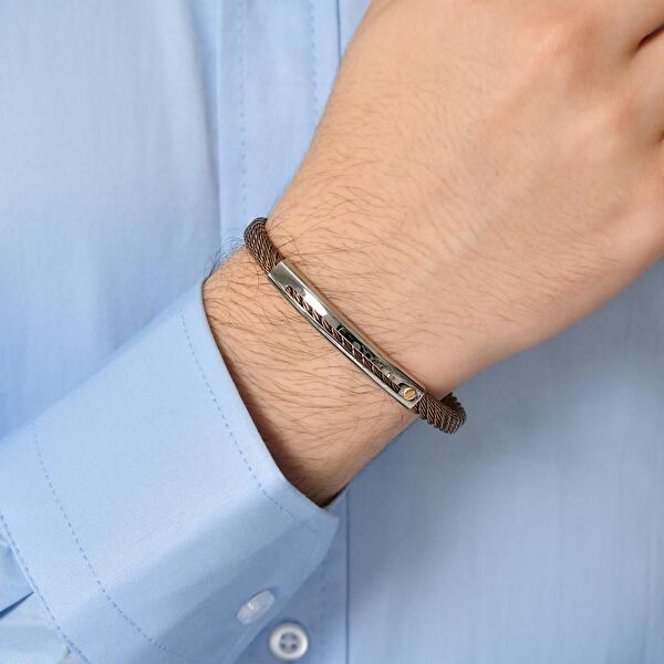 Bravoman BR-NTST610MN3P-19 Çelik Bileklik