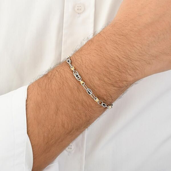 Bravoman BR224-BR Gümüş Bileklik