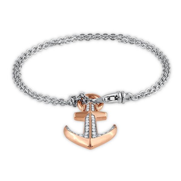 Bravoman BS5466TRGP3-19 Gümüş Bileklik