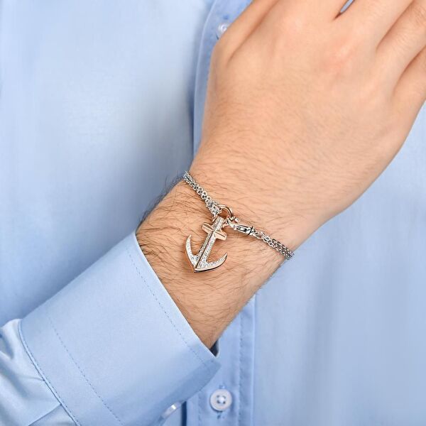 Bravoman BS5466TRGP3-19 Gümüş Bileklik