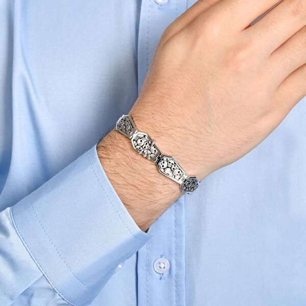 Bravoman BS5477-19 Gümüş Bileklik
