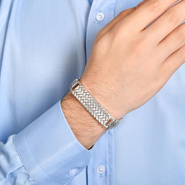 Bravoman BS5478-21 Gümüş Bileklik