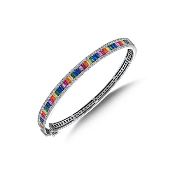 Rainbow DM2862-7CB Gümüş Bileklik