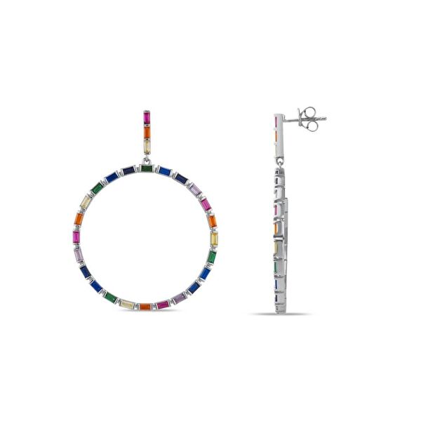 Rainbow DM4924-7CE Gümüş Küpe