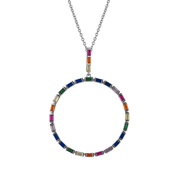 Rainbow DM4924-7CN Gümüş Kolye