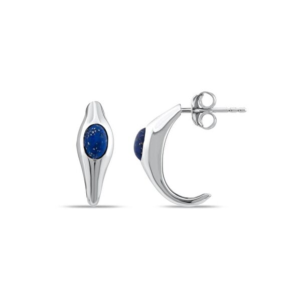 Bravoman ES7409-L Gümüş Küpe