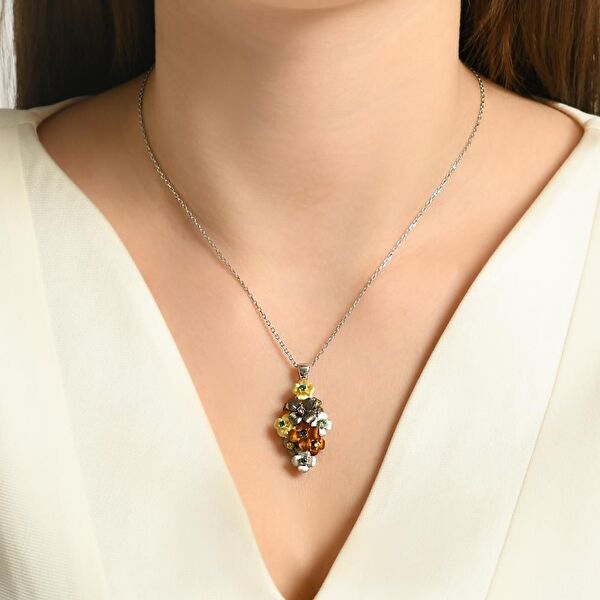 Global Warming GWHP0039-00 Gümüş Kolye