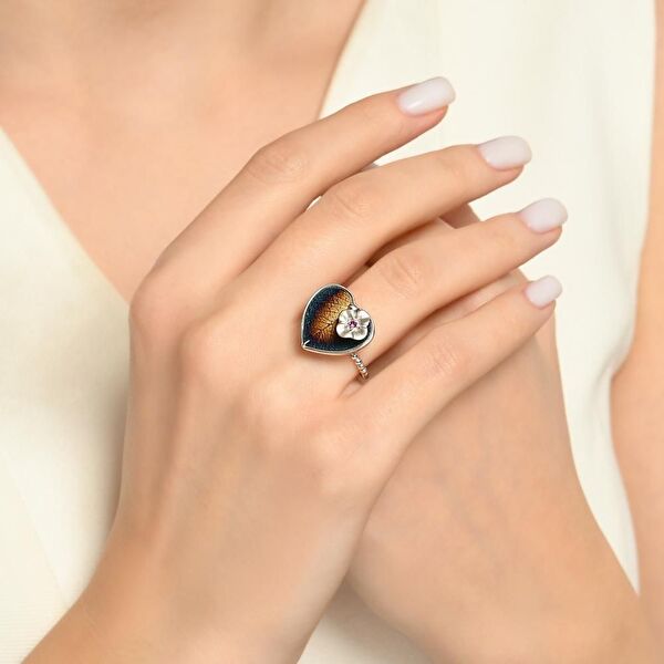 Global Warming GWHR0037-00 Gümüş Yüzük