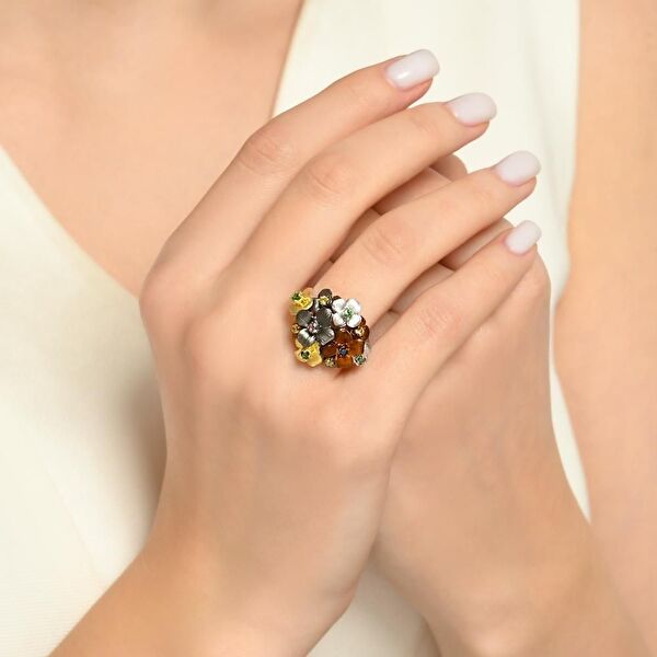 Global Warming GWHR0039-00 Gümüş Yüzük