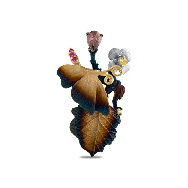 Global Warming GWHR0047-00 Gümüş Yüzük