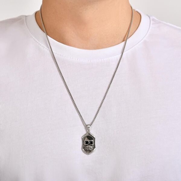 Bravoman NS10494 Gümüş Kolye