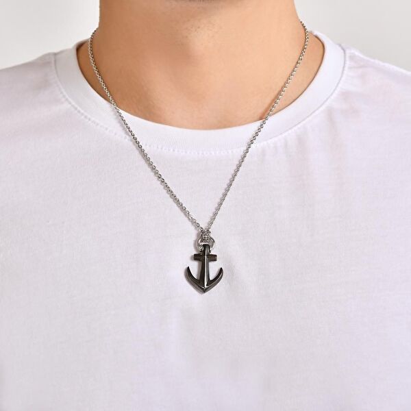 Bravoman NS9062 Gümüş Kolye