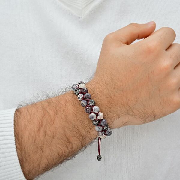 Shamballa Safari Jasper Taşlı Bileklik