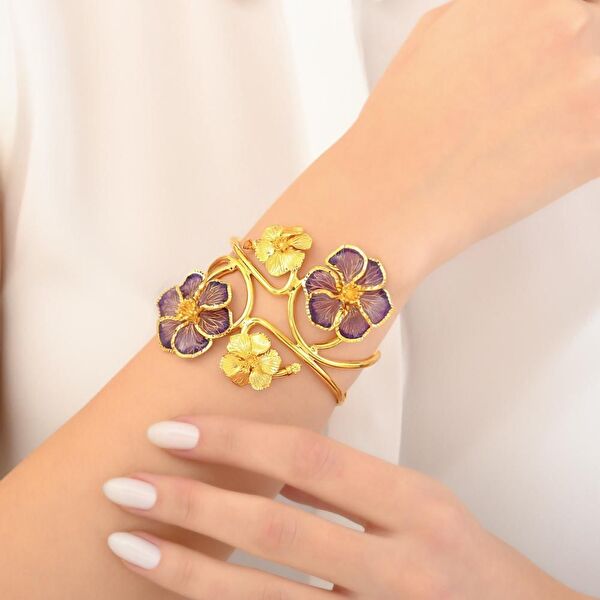 Le Jardin ZBR658-MG Gümüş Bileklik