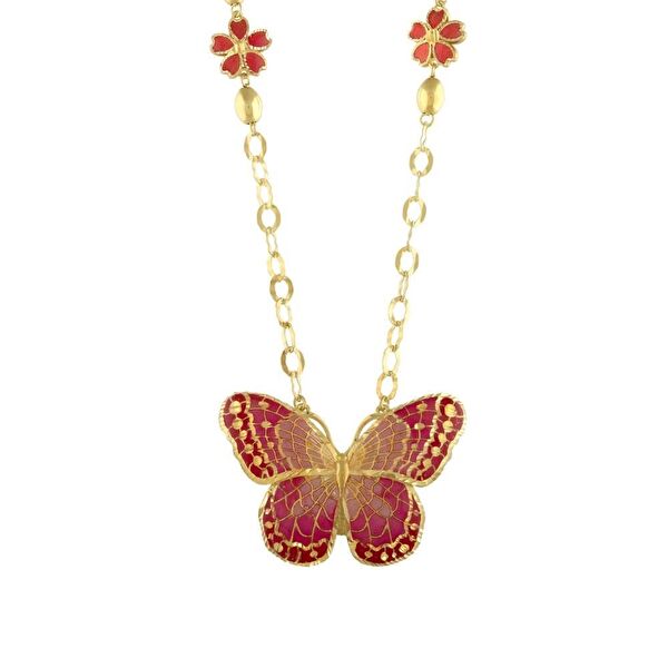 Le Jardin ZCL1188-MG Gümüş Kolye