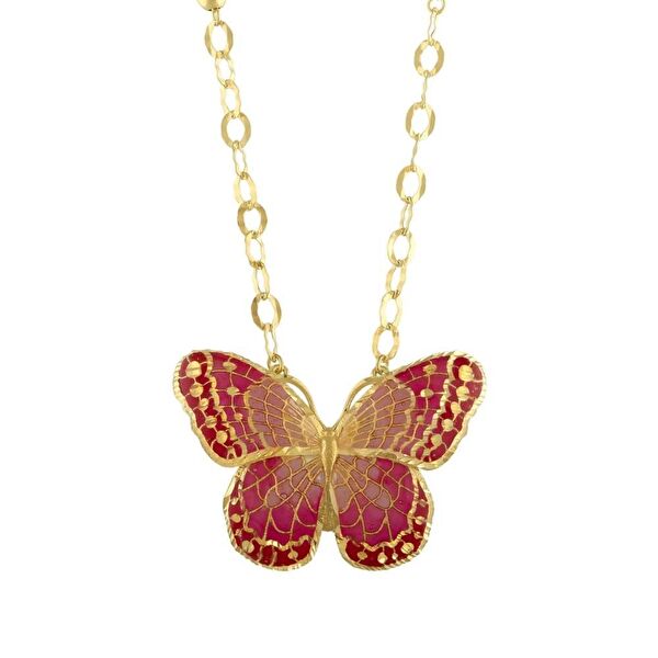 Le Jardin ZCL1188-MG Gümüş Kolye