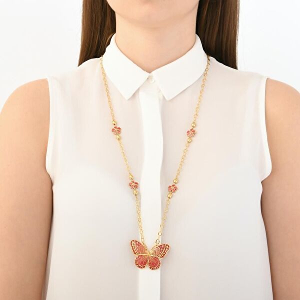 Le Jardin ZCL1188-MG Gümüş Kolye