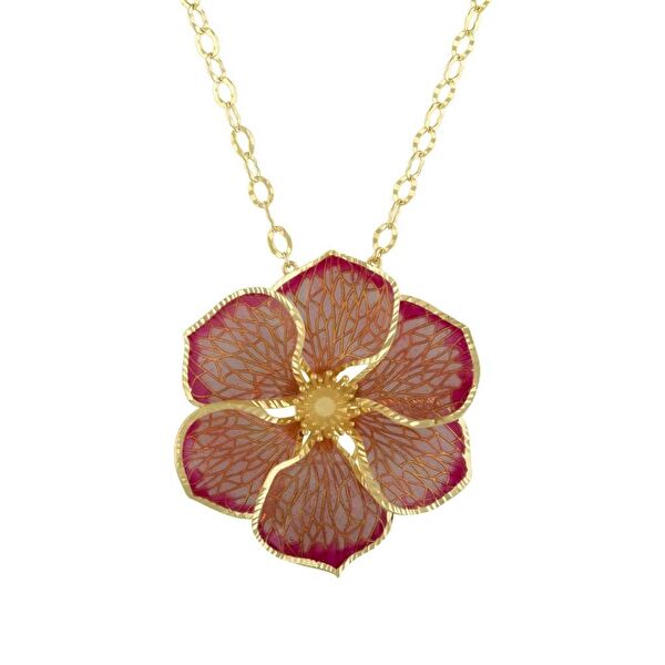 Le Jardin ZCL1190-MG Gümüş Kolye