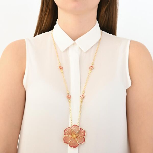 Le Jardin ZCL1190-MG Gümüş Kolye