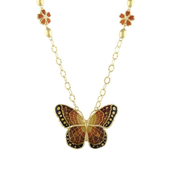 Le Jardin ZCL1192-MG Gümüş Kolye