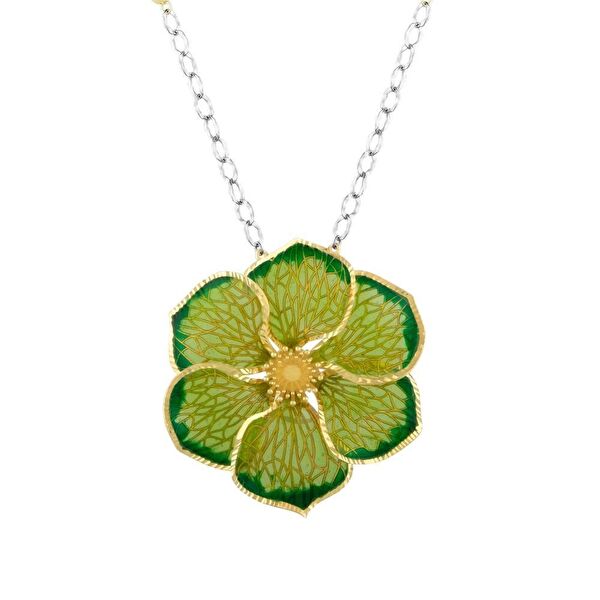 Le Jardin ZCL1194-MN Gümüş Kolye