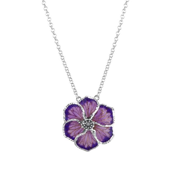 Le Jardin ZCL1301-MB Gümüş Kolye