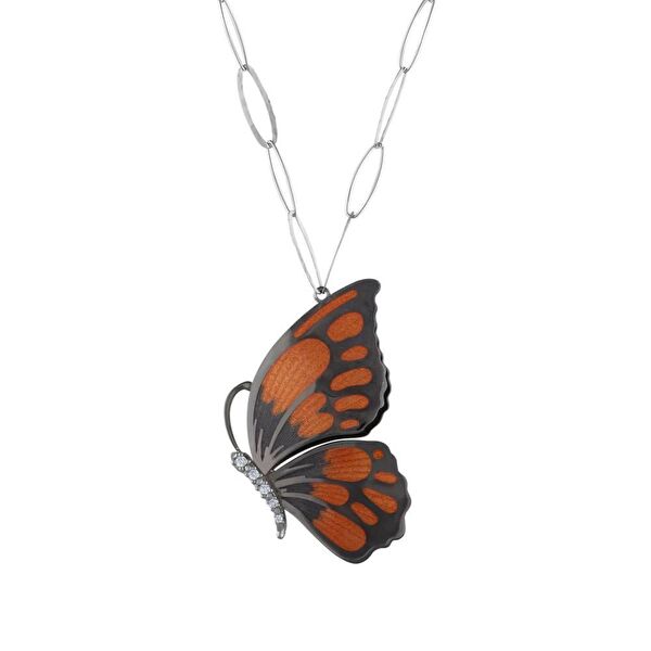 Le Jardin ZCL860-ML Gümüş Kolye