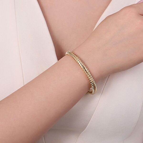 Tubogas Koleksiyonu Gümüş Bileklik