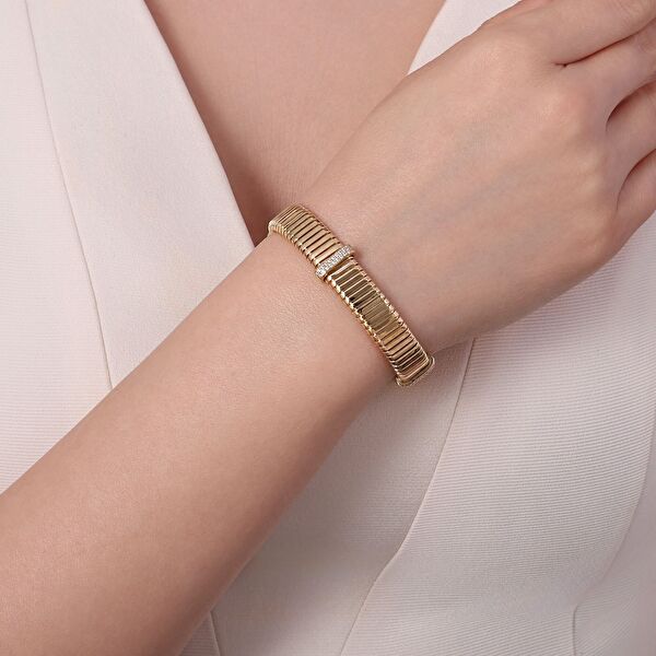 Tubogas Koleksiyonu Gümüş Bileklik