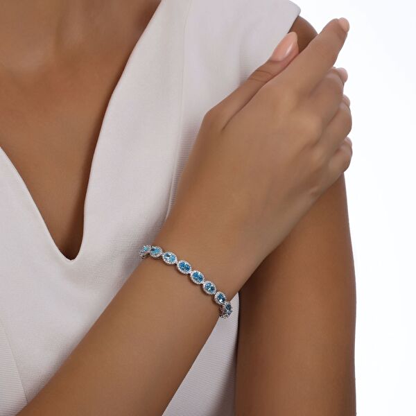 Baget AT63779-B Gümüş Bileklik