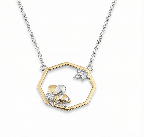 Ladybee Gümüş Kolye