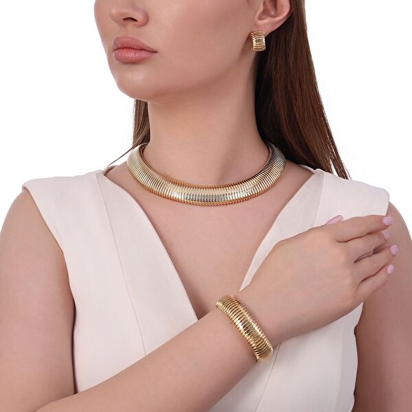 Tubogas Koleksiyonu Gümüş Kolye