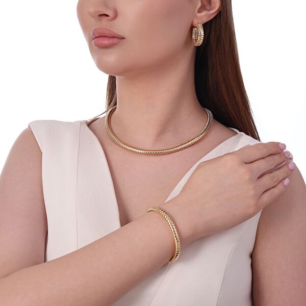 Tubogas Koleksiyonu Gümüş Kolye