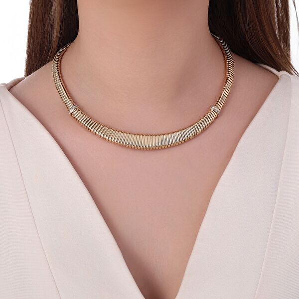 Tubogas Koleksiyonu Gümüş Kolye