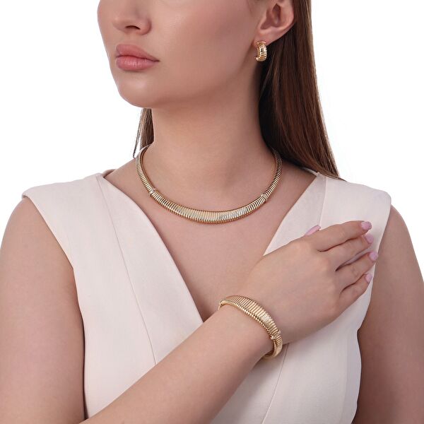 Tubogas Koleksiyonu Gümüş Kolye