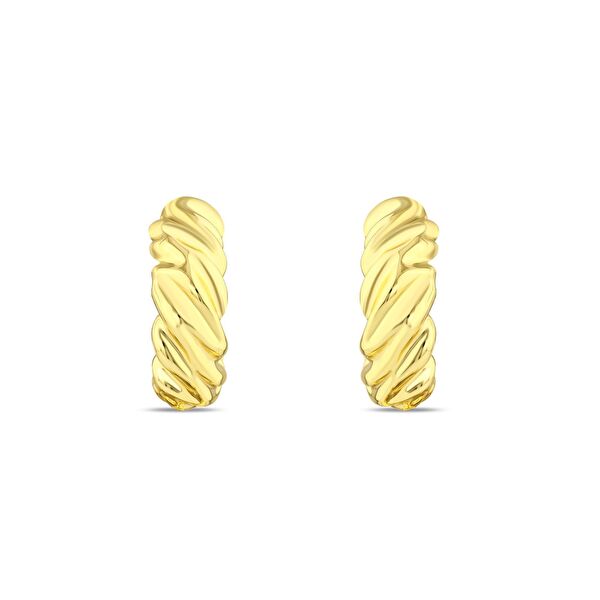 Sun Koleksiyonu Burgu Gümüş Küpe 