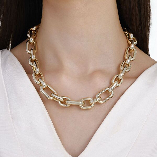 Sun Koleksiyonu Zincir Gümüş Kolye 