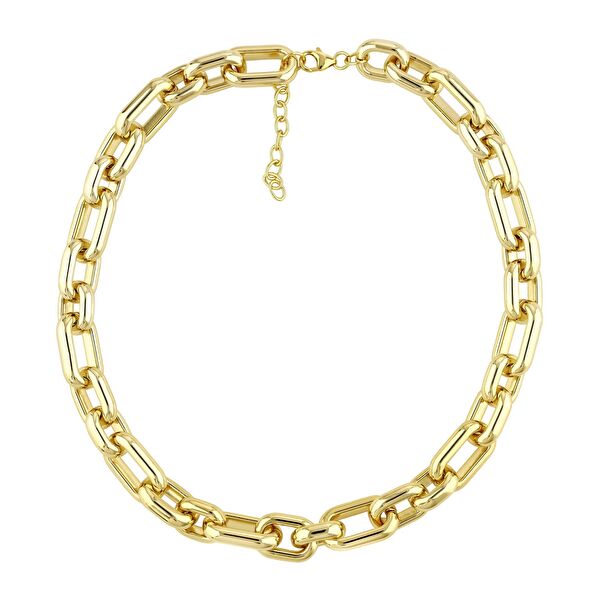 Sun Koleksiyonu Zincir Gümüş Kolye 