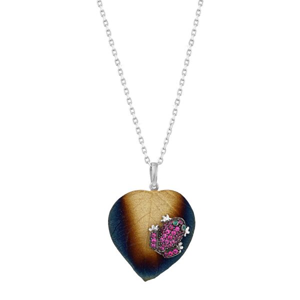 Global Warming GWHP0005R-CZ Gümüş Kolye