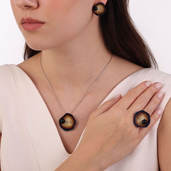 Global Warming GWHP0013B-CZ Gümüş Kolye