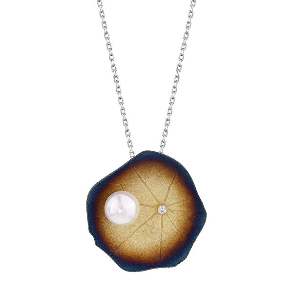 Global Warming GWHP0013W-CZ Gümüş Kolye