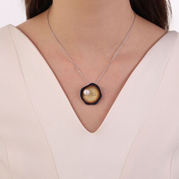 Global Warming GWHP0013W-CZ Gümüş Kolye