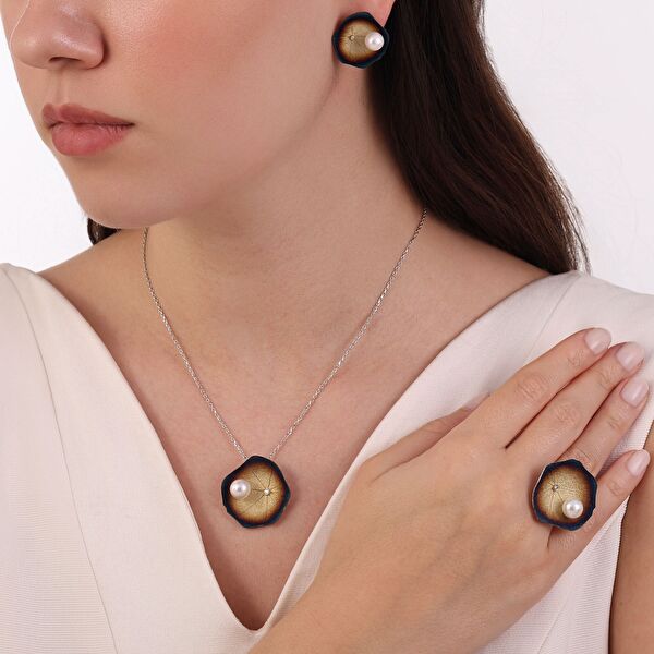 Global Warming GWHP0013W-CZ Gümüş Kolye