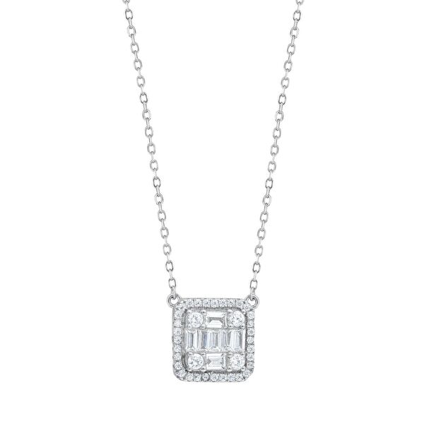 Baget SET89086P Gümüş Kolye