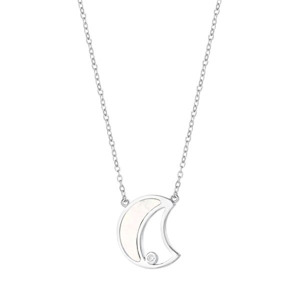 Lucky Gems SedefTaşlı Gümüş Kolye