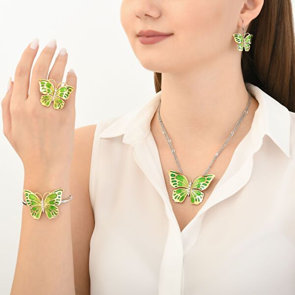 Le Jardin ZCL926-MN Gümüş Kolye