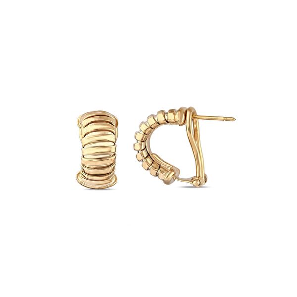 Tubogas Koleksiyonu Gümüş Küpe