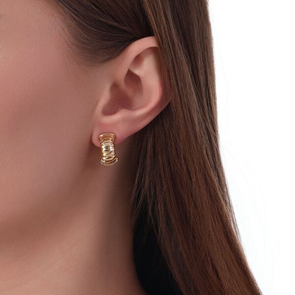 Tubogas Koleksiyonu Gümüş Küpe