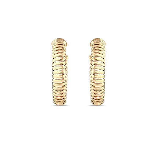 Tubogas Koleksiyonu Gümüş Küpe